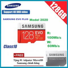 Thẻ Nhớ Micro Samsung Evo Plus 128GB (100Mb/s)